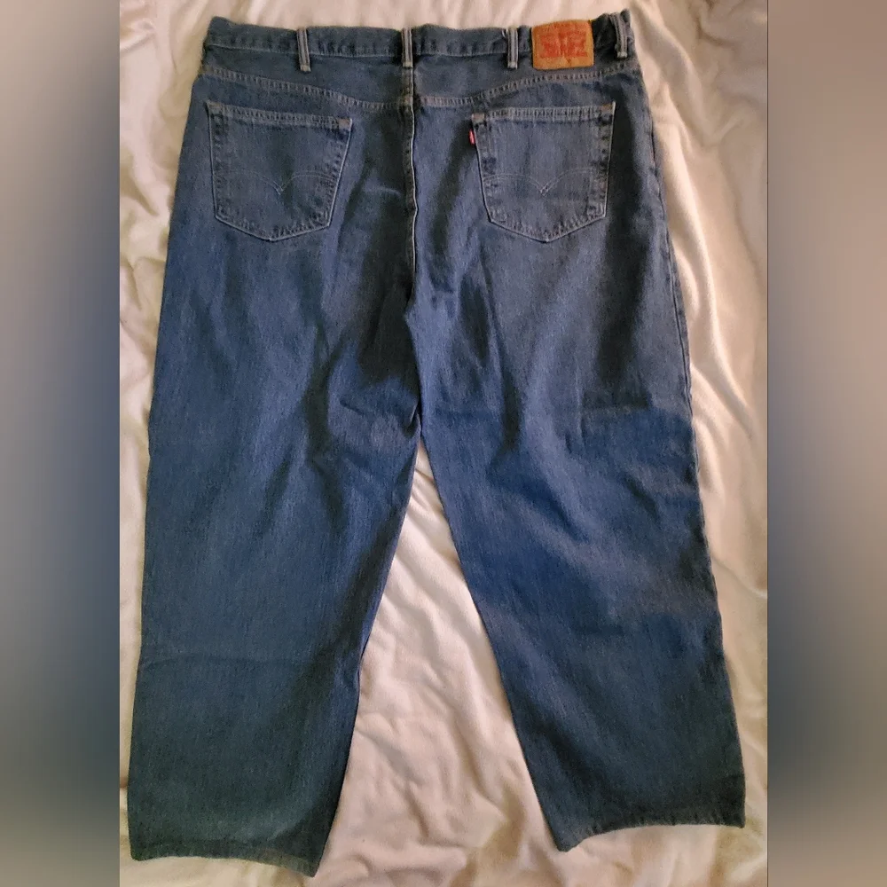 Levi's 560 Blue Jeans 45x29. Tailored To 29 Inseam. EPWC.